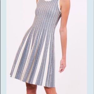 Lucy Paris Black and Ivory Print dress XS